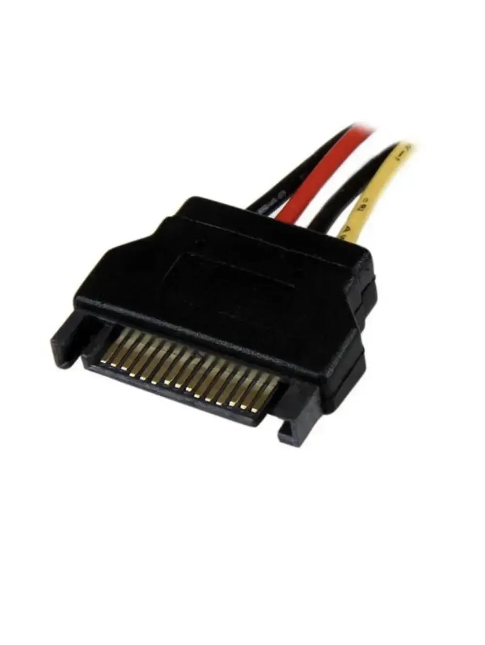 1FT StarTech SATA 15-Pin Female to LP4 Male Power Cable Adapter
